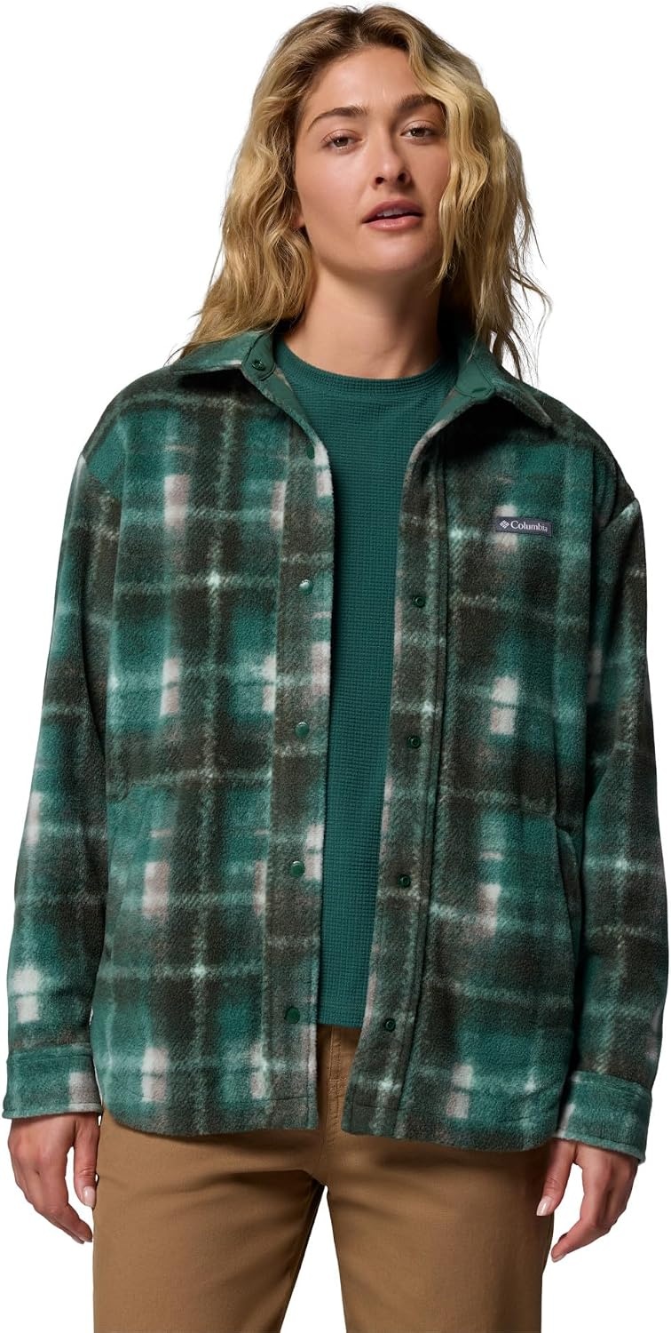 image:imageColumbia Benton Springs Shirt Jacket IIRain Forest Omblur