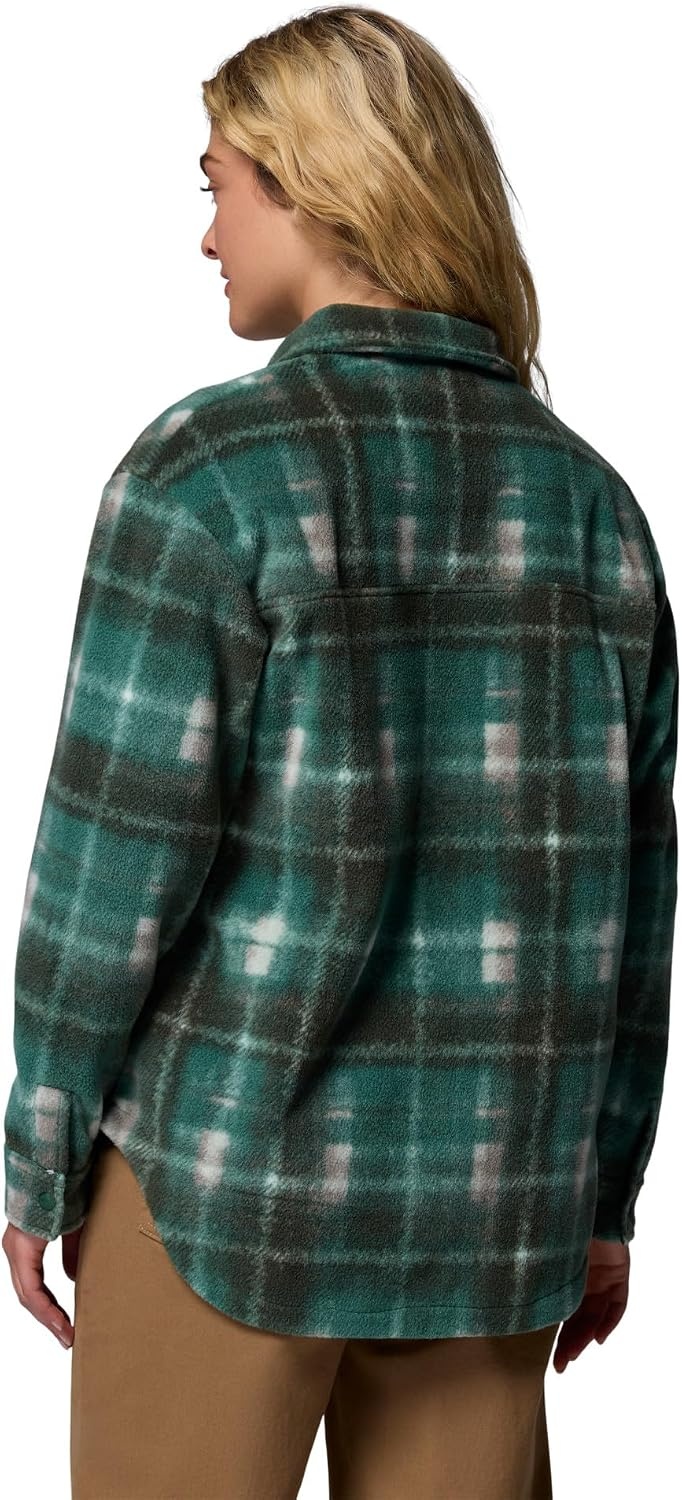 image:imageColumbia Benton Springs Shirt Jacket IIRain Forest Omblur