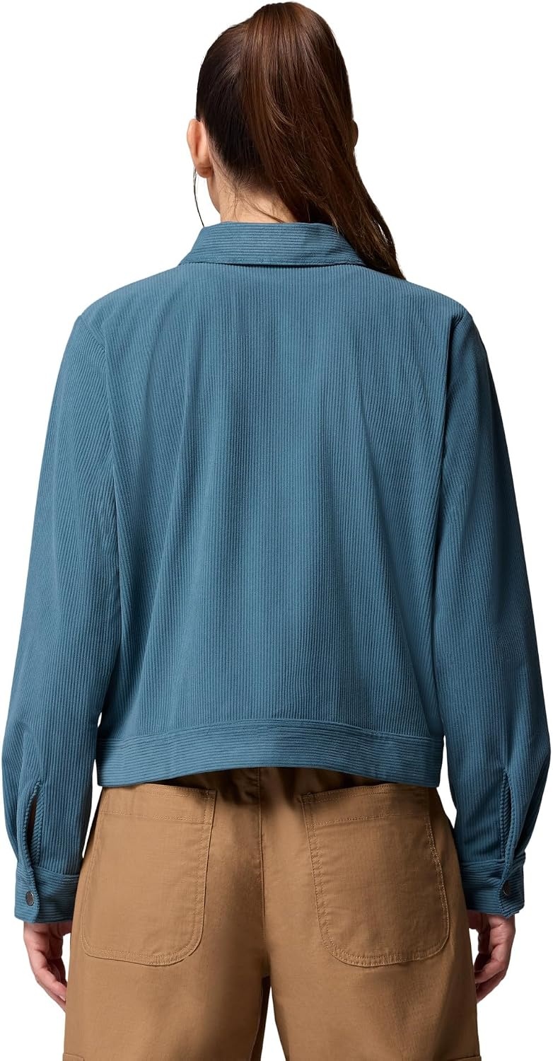 image:imageColumbia Blue Point Creek Short Corduroy Shirt JacketEverblue