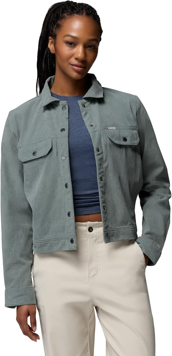 image:imageColumbia Blue Point Creek Short Corduroy Shirt JacketSedona Sage