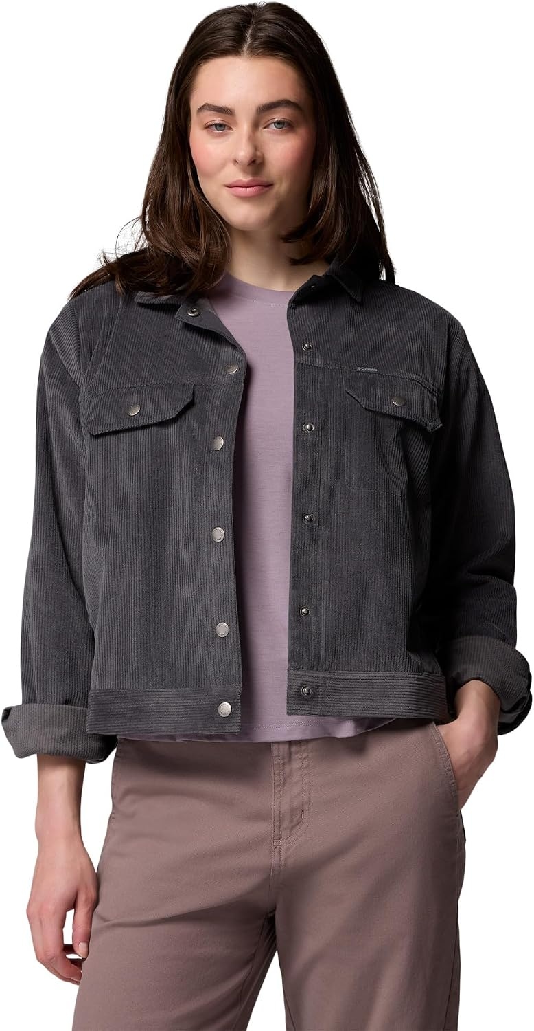image:imageColumbia Blue Point Creek Short Corduroy Shirt JacketShark