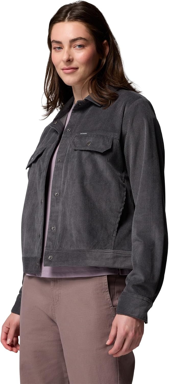image:imageColumbia Blue Point Creek Short Corduroy Shirt JacketShark