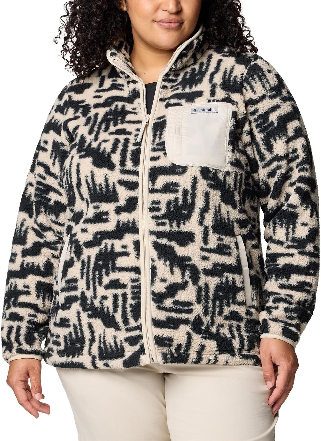 image:imageColumbia West Bend Full Zip IIDark Stone Highland Tonal