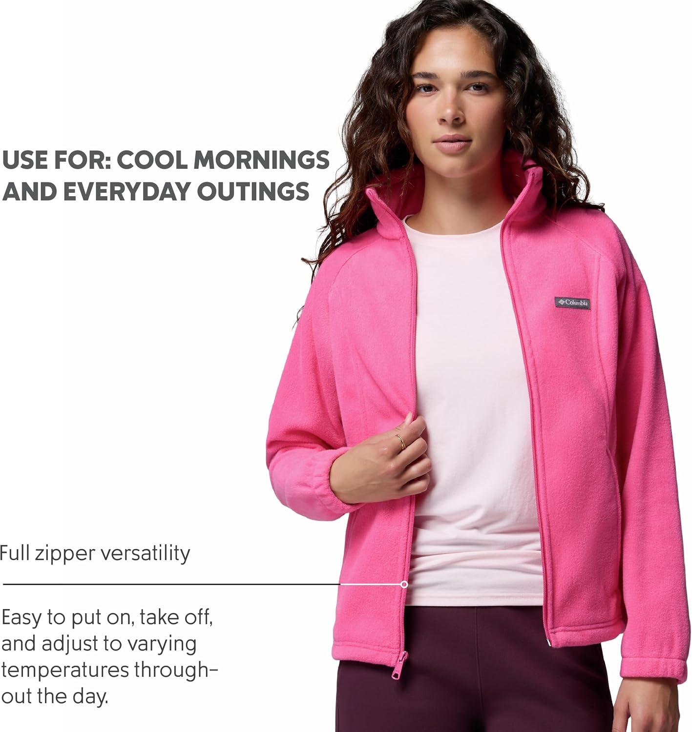 image:imageColumbia Womens Benton Springs Full ZipNico