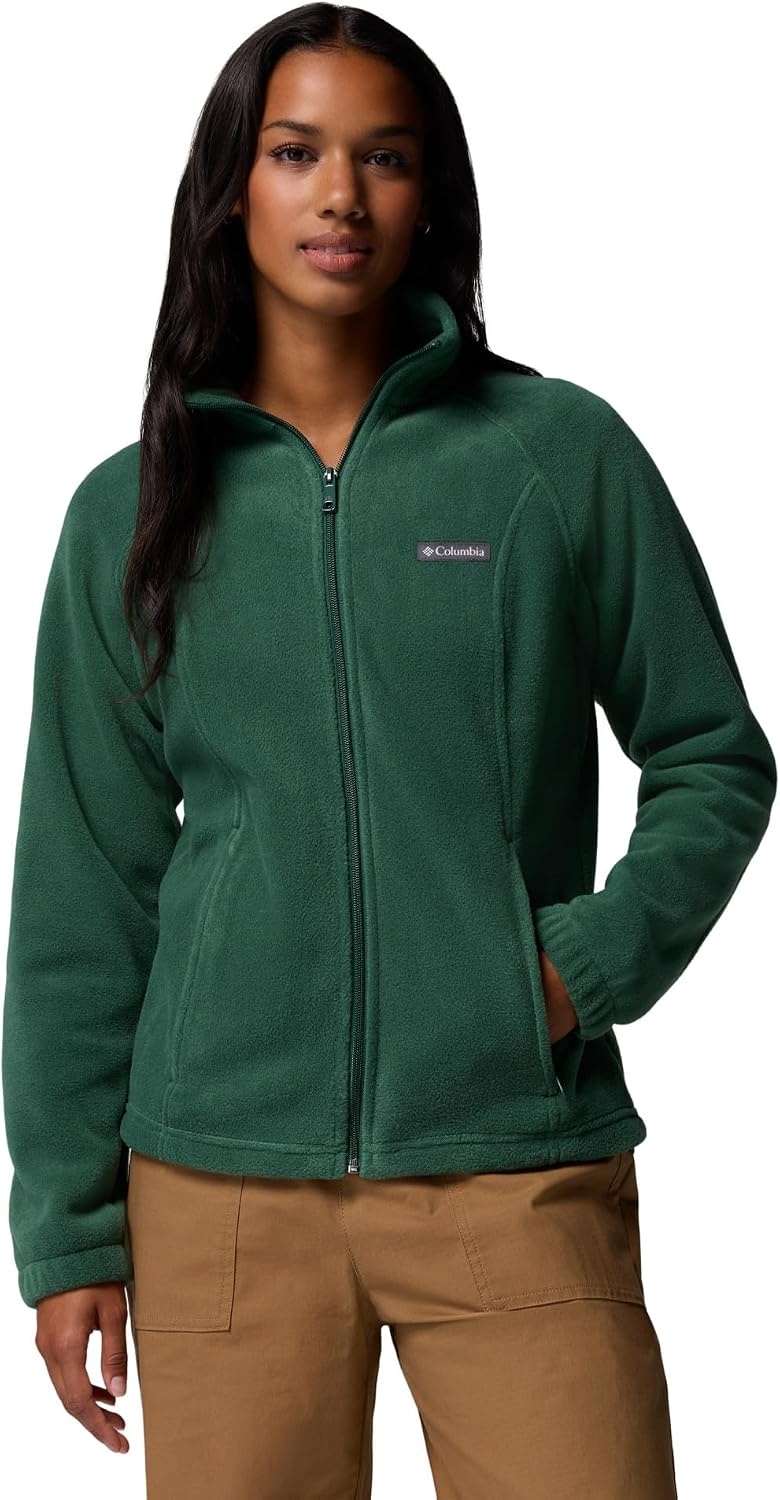 image:imageColumbia Womens Benton Springs Full ZipRain Forest