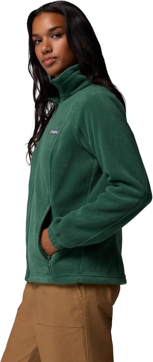 image:imageColumbia Womens Benton Springs Full ZipRain Forest