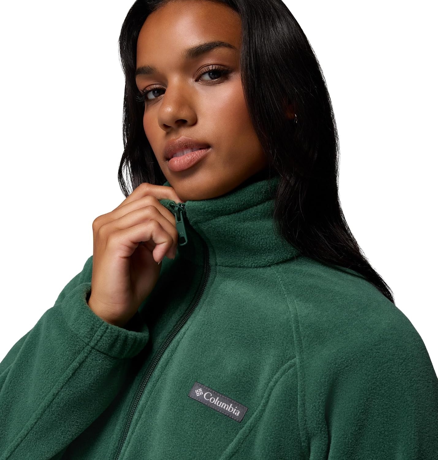 image:imageColumbia Womens Benton Springs Full ZipRain Forest