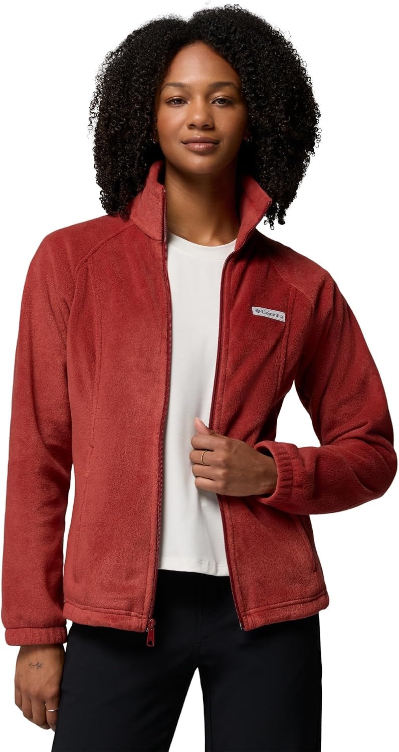 image:imageColumbia Womens Benton Springs Full ZipRed Oxide
