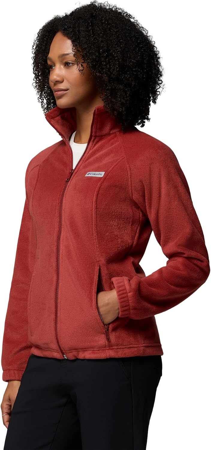 image:imageColumbia Womens Benton Springs Full ZipRed Oxide