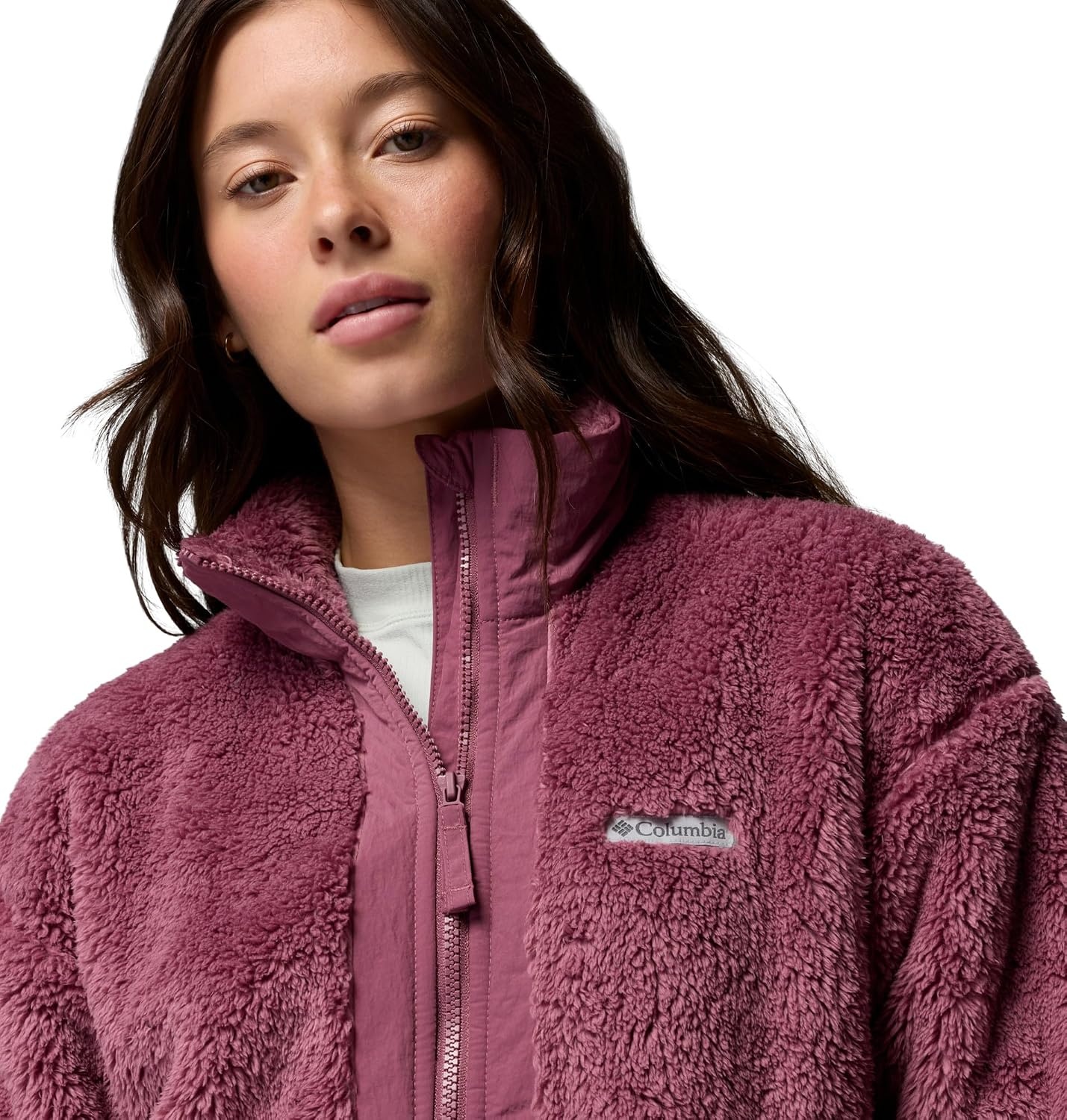 image:imageColumbia Womens Boundless Discovery Sherpa Full Zip IIAntique Mauve