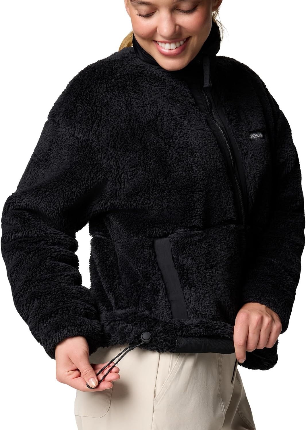 image:imageColumbia Womens Boundless Discovery Sherpa Full Zip IIBlack
