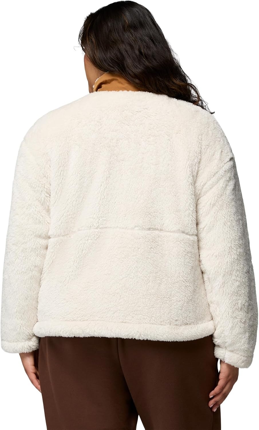 image:imageColumbia Womens Boundless Discovery Sherpa Full Zip IIChalkCamel Brown
