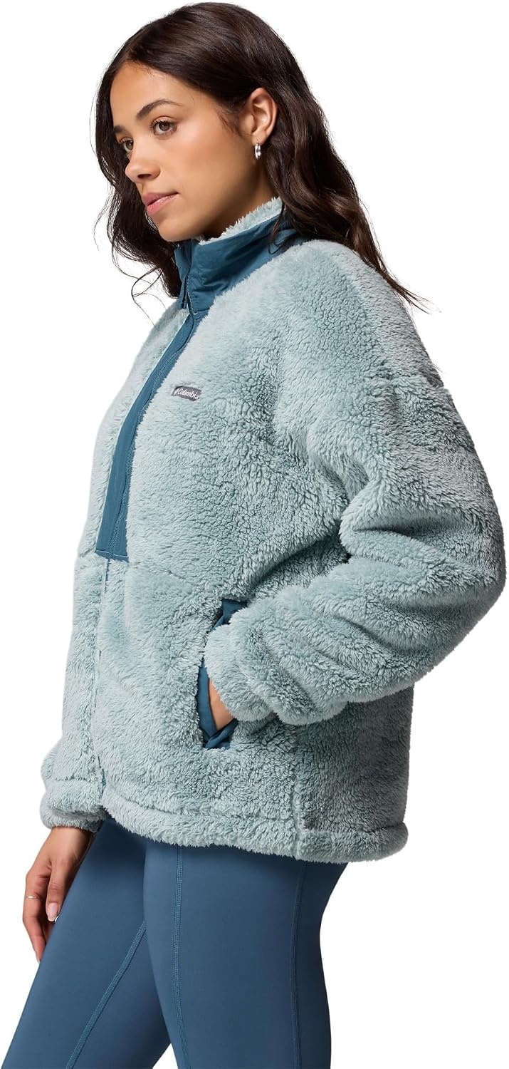 image:imageColumbia Womens Boundless Discovery Sherpa Full Zip IICrushed BlueEverblue