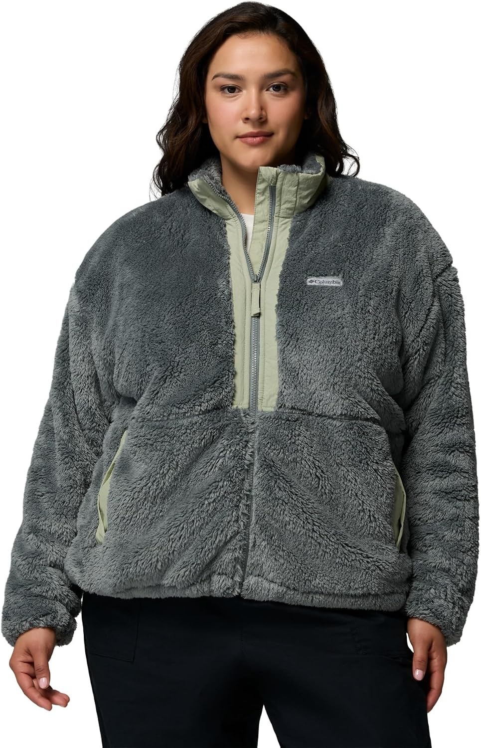 image:imageColumbia Womens Boundless Discovery Sherpa Full Zip IISedona SageSafari