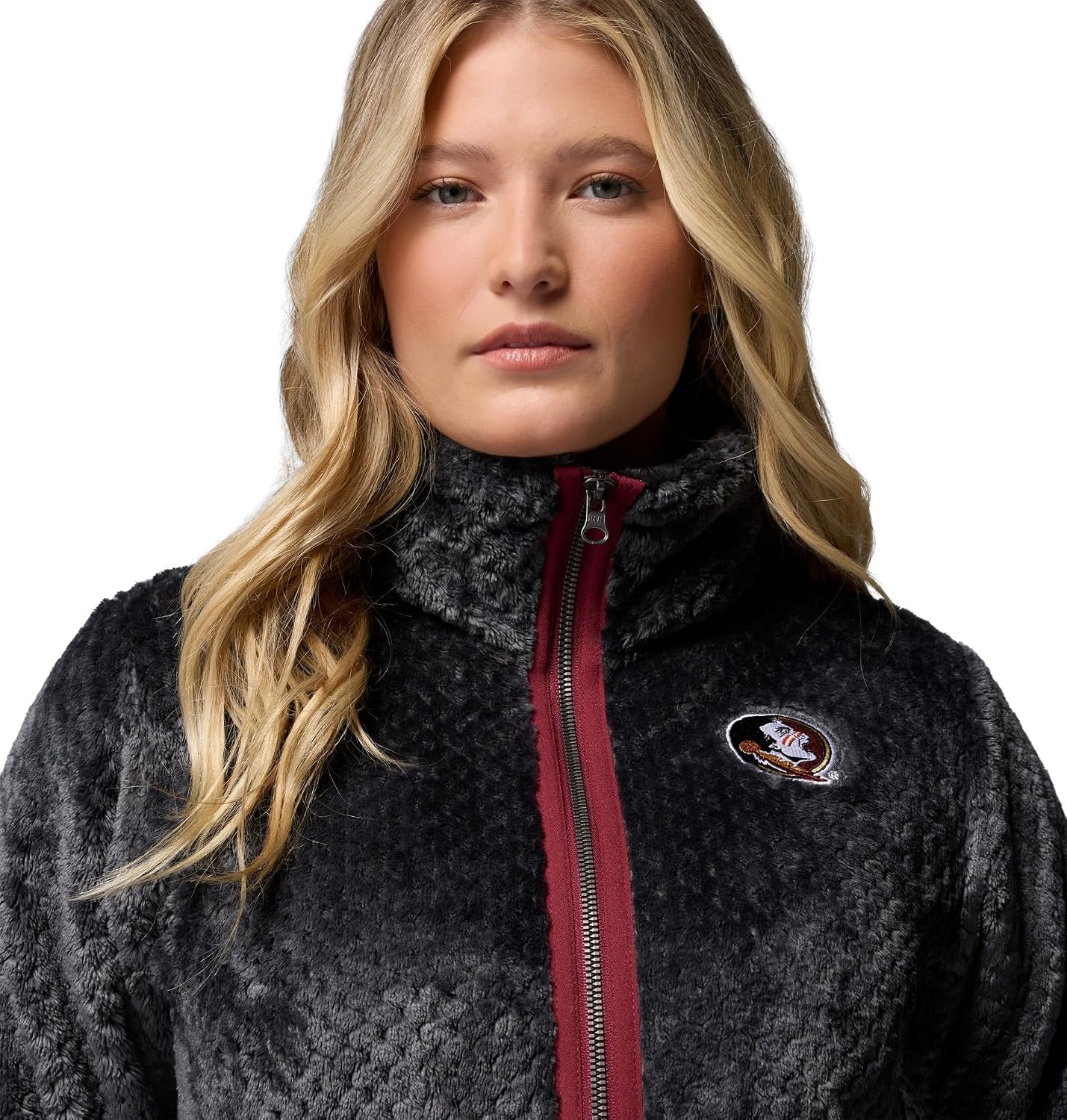 image:imageColumbia Womens Collegiate Fire Side II Sherpa Full ZipFsu Shark