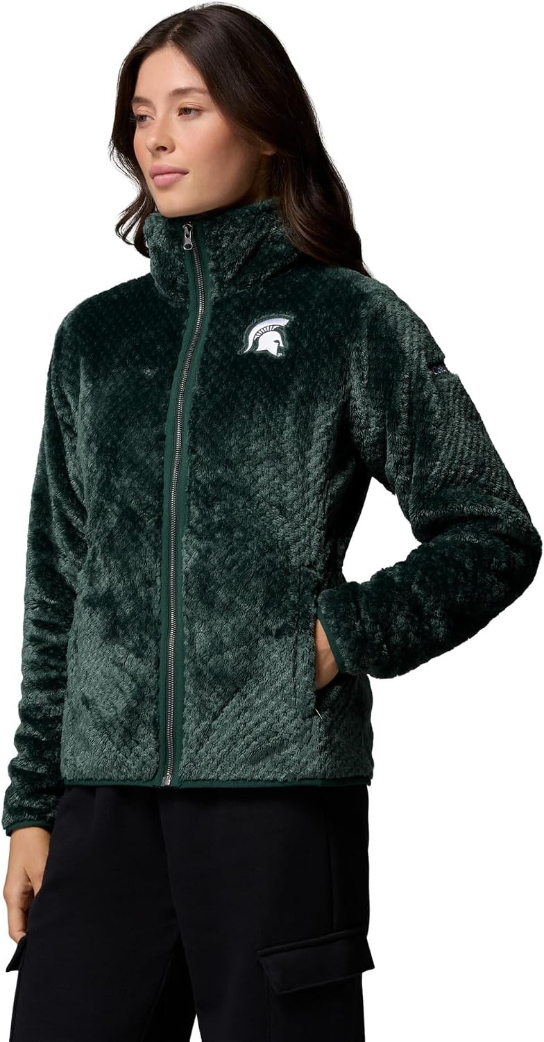 image:imageColumbia Womens Collegiate Fire Side II Sherpa Full ZipMs Spruce