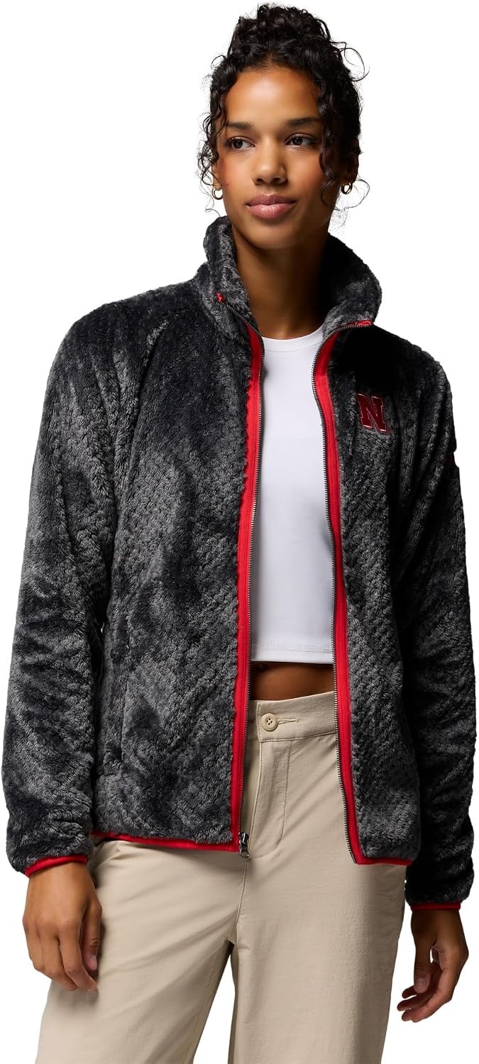 image:imageColumbia Womens Collegiate Fire Side II Sherpa Full ZipNeb Shark