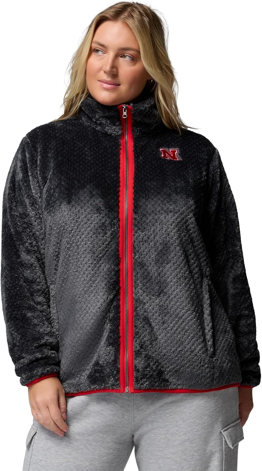 image:imageColumbia Womens Collegiate Fire Side II Sherpa Full ZipNeb Shark