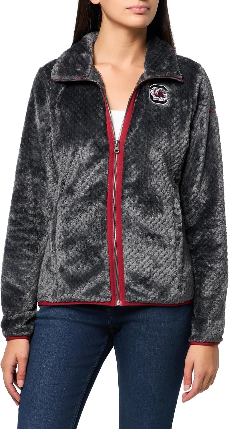 image:imageColumbia Womens Collegiate Fire Side II Sherpa Full ZipSc Shark
