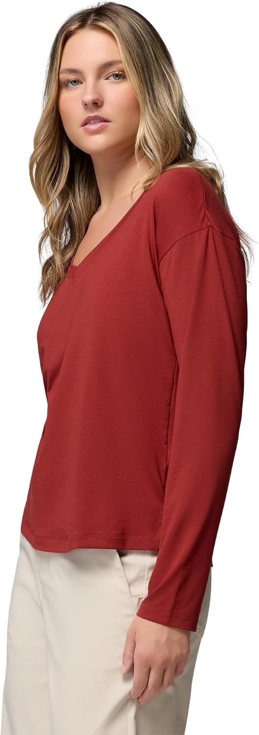 image:imageColumbia Womens Daniela Falls Long SleeveRed Oxide