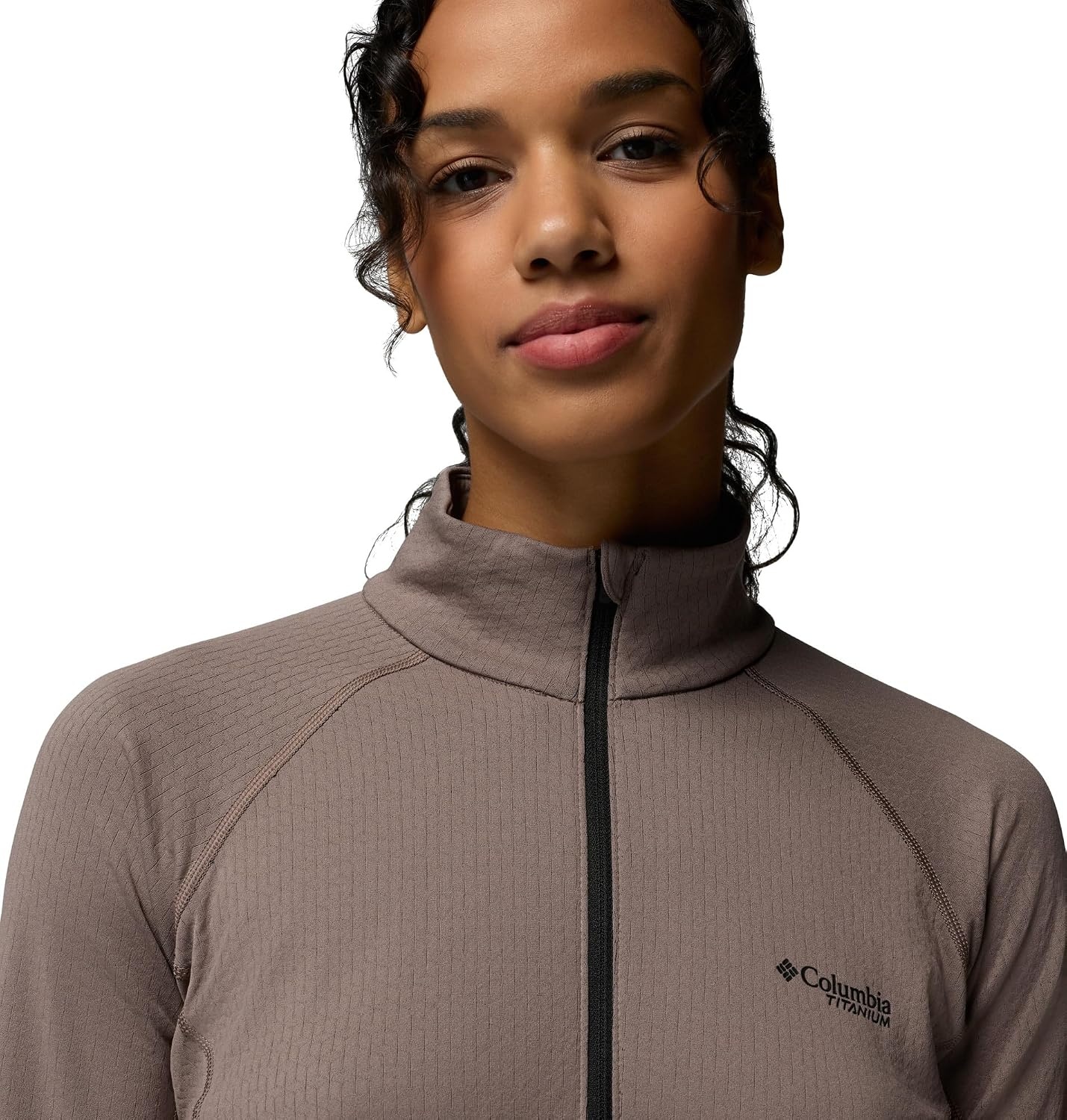 image:imageColumbia Womens Driventure Half Zip Poppy Red MediumIron