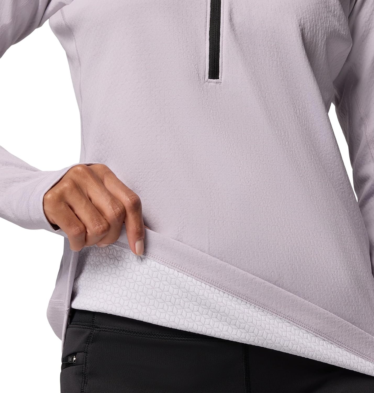image:imageColumbia Womens Driventure Half Zip Poppy Red MediumLavender PearlWhite