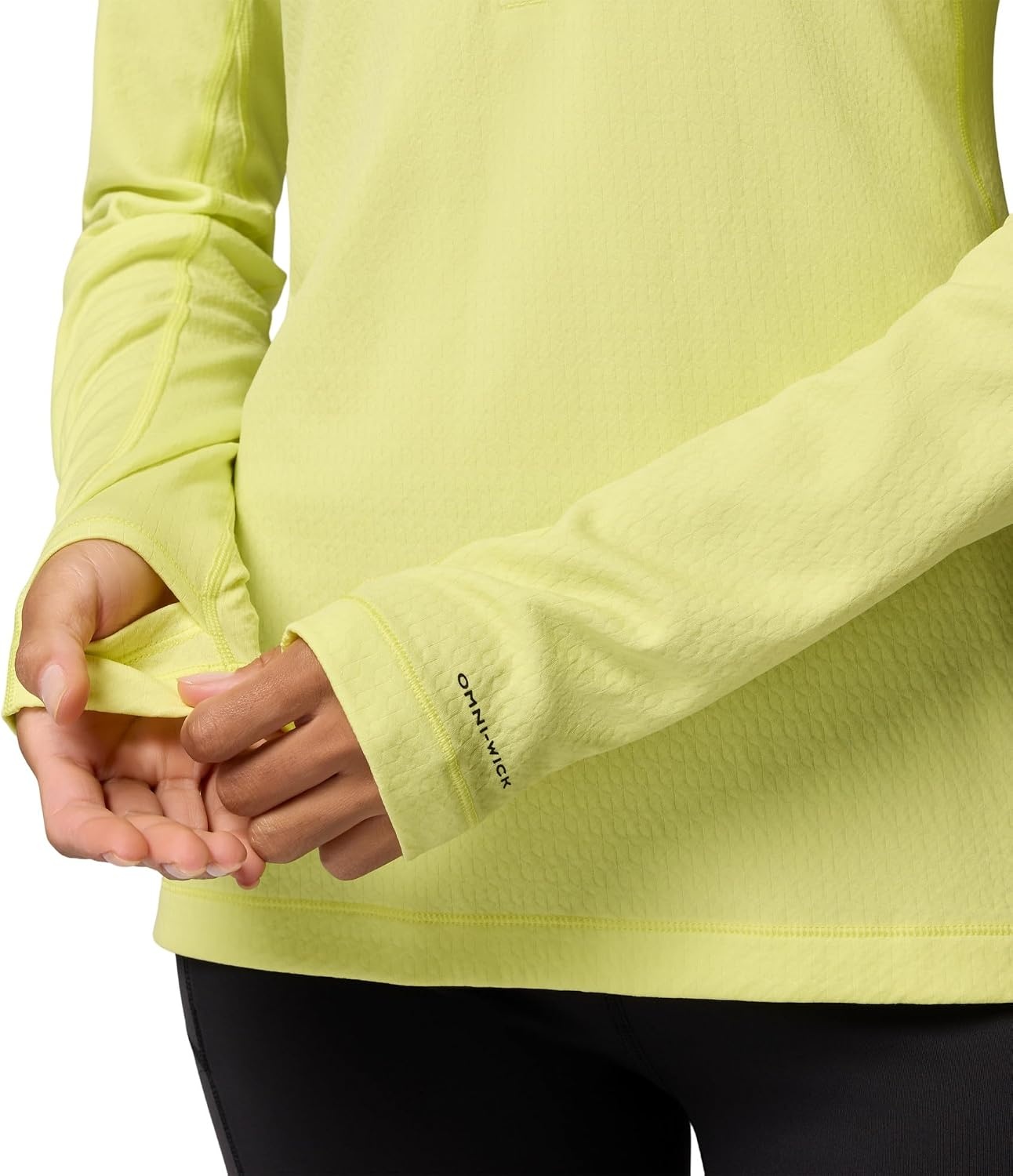 image:imageColumbia Womens Driventure Half Zip Poppy Red MediumNeon LightWhite