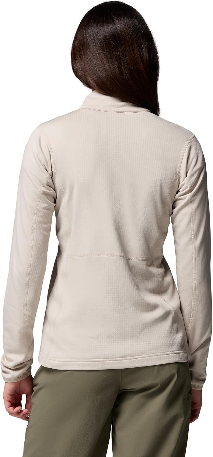 image:imageColumbia Womens Essential Hike Grid Fleece Half ZipDark Stone