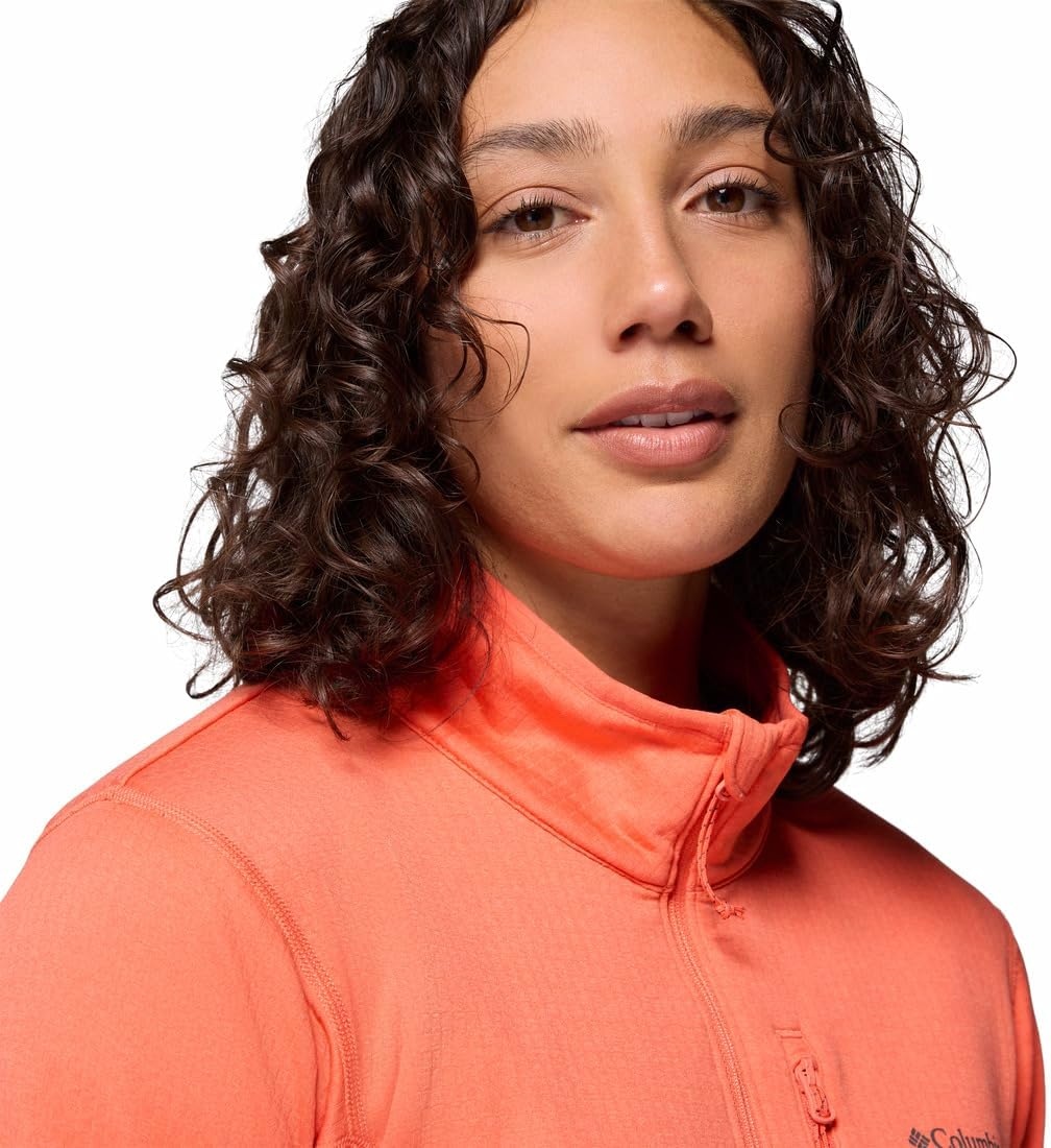 image:imageColumbia Womens Essential Hike Grid Fleece Half ZipZing