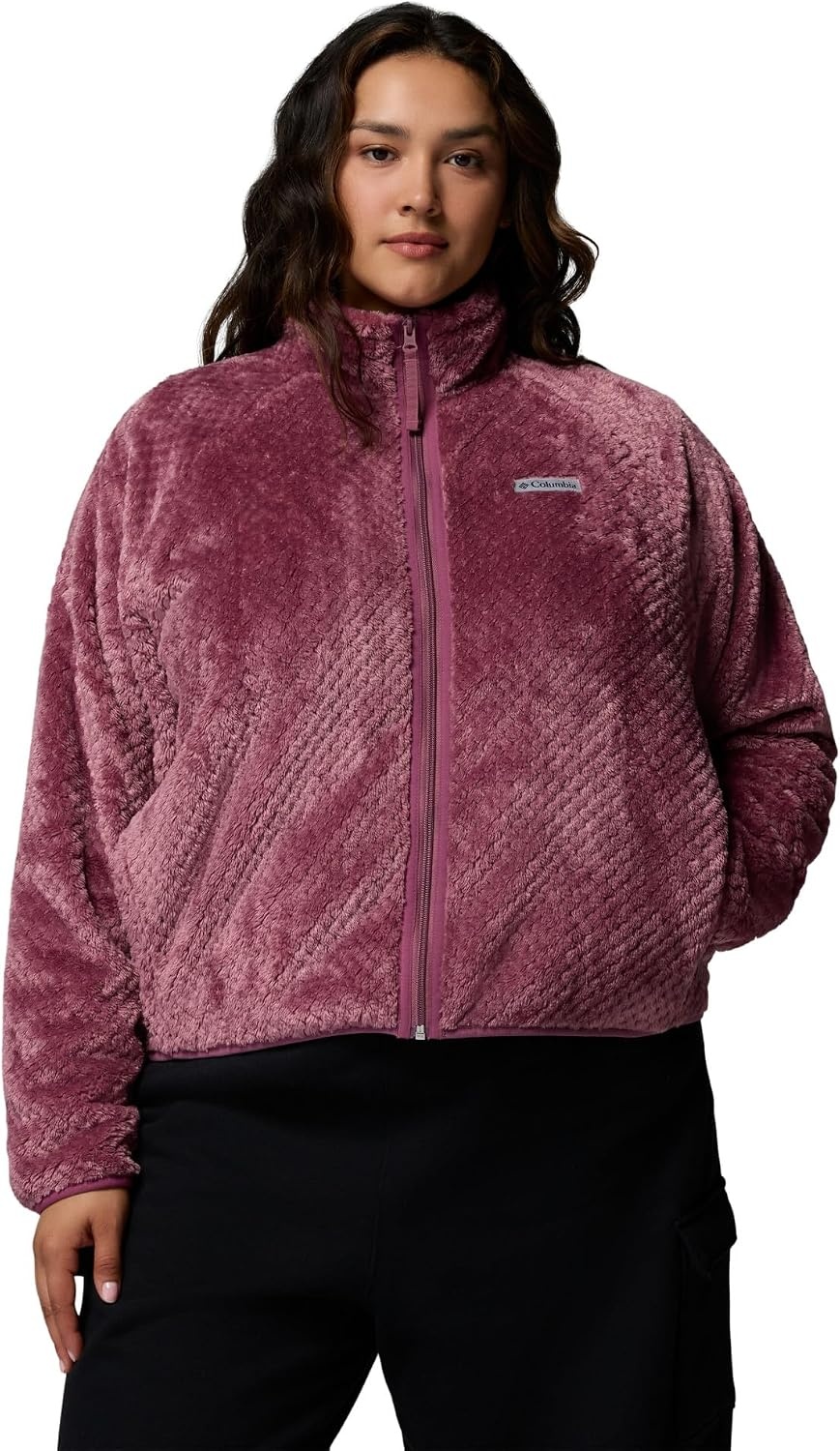 image:imageColumbia Womens Fire Side Reignited Sherpa Full ZipAntique MauveDiamond