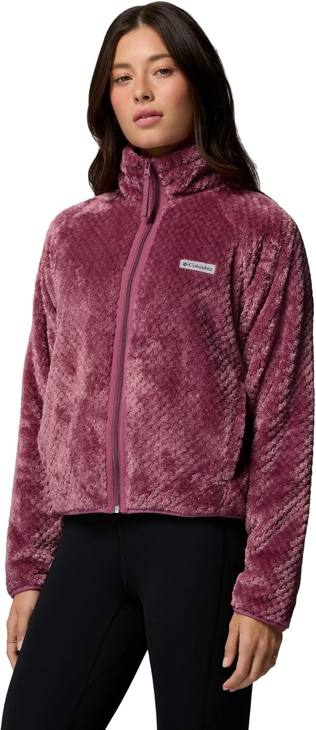 image:imageColumbia Womens Fire Side Reignited Sherpa Full ZipAntique MauveDiamond