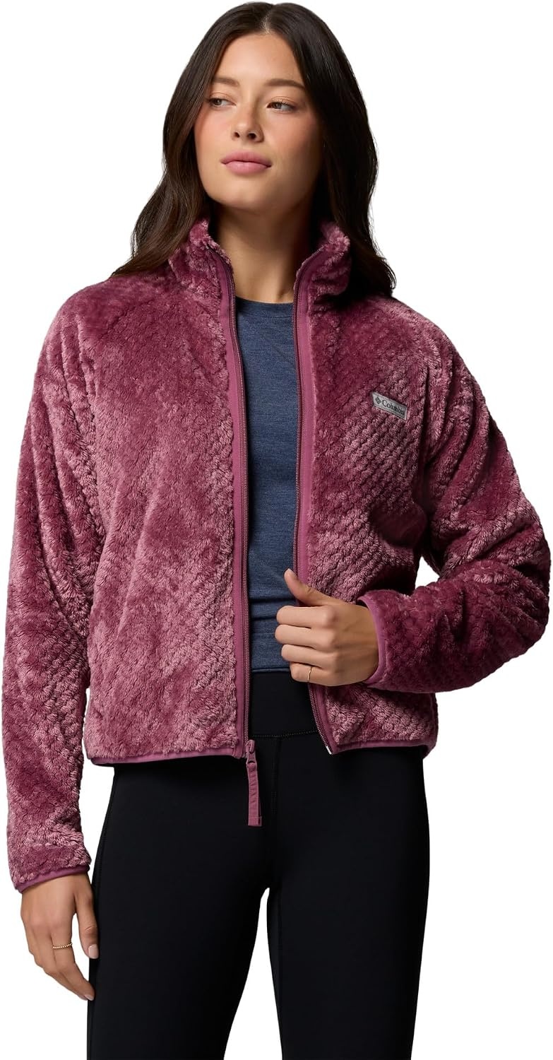 image:imageColumbia Womens Fire Side Reignited Sherpa Full ZipAntique MauveDiamond