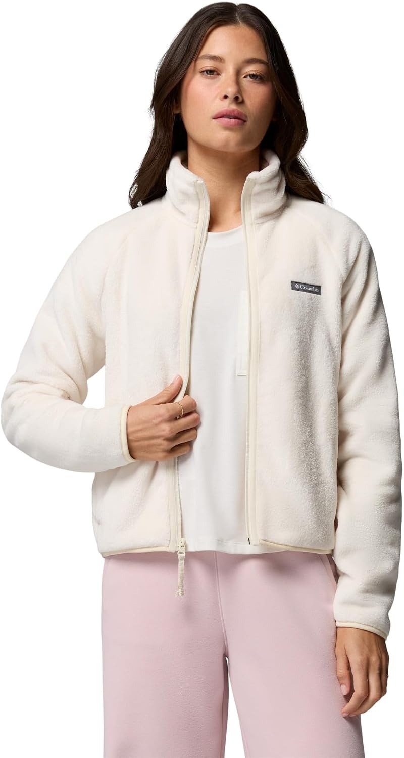image:imageColumbia Womens Fire Side Reignited Sherpa Full ZipChalkPlush