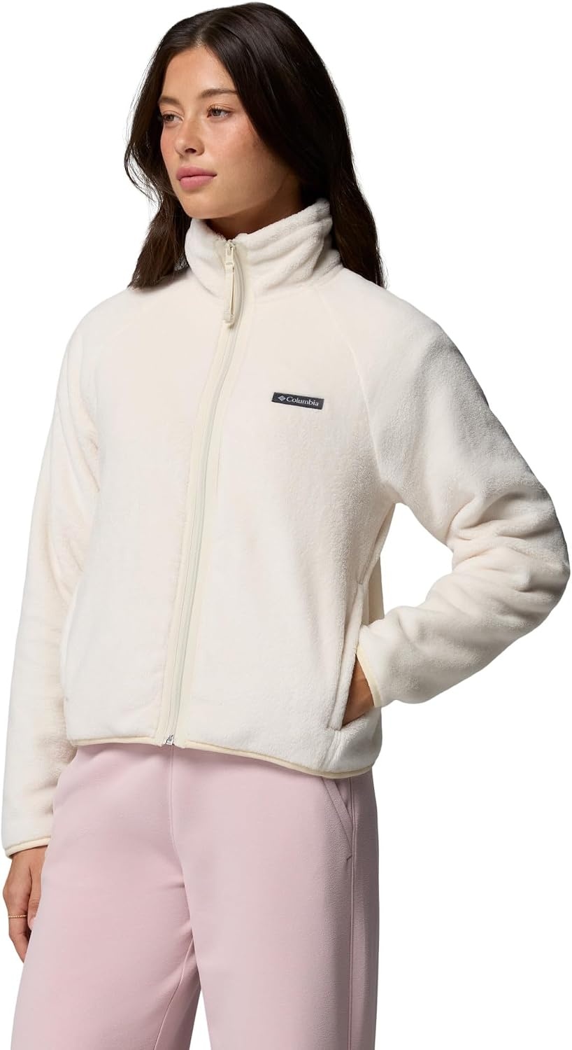 image:imageColumbia Womens Fire Side Reignited Sherpa Full ZipChalkPlush