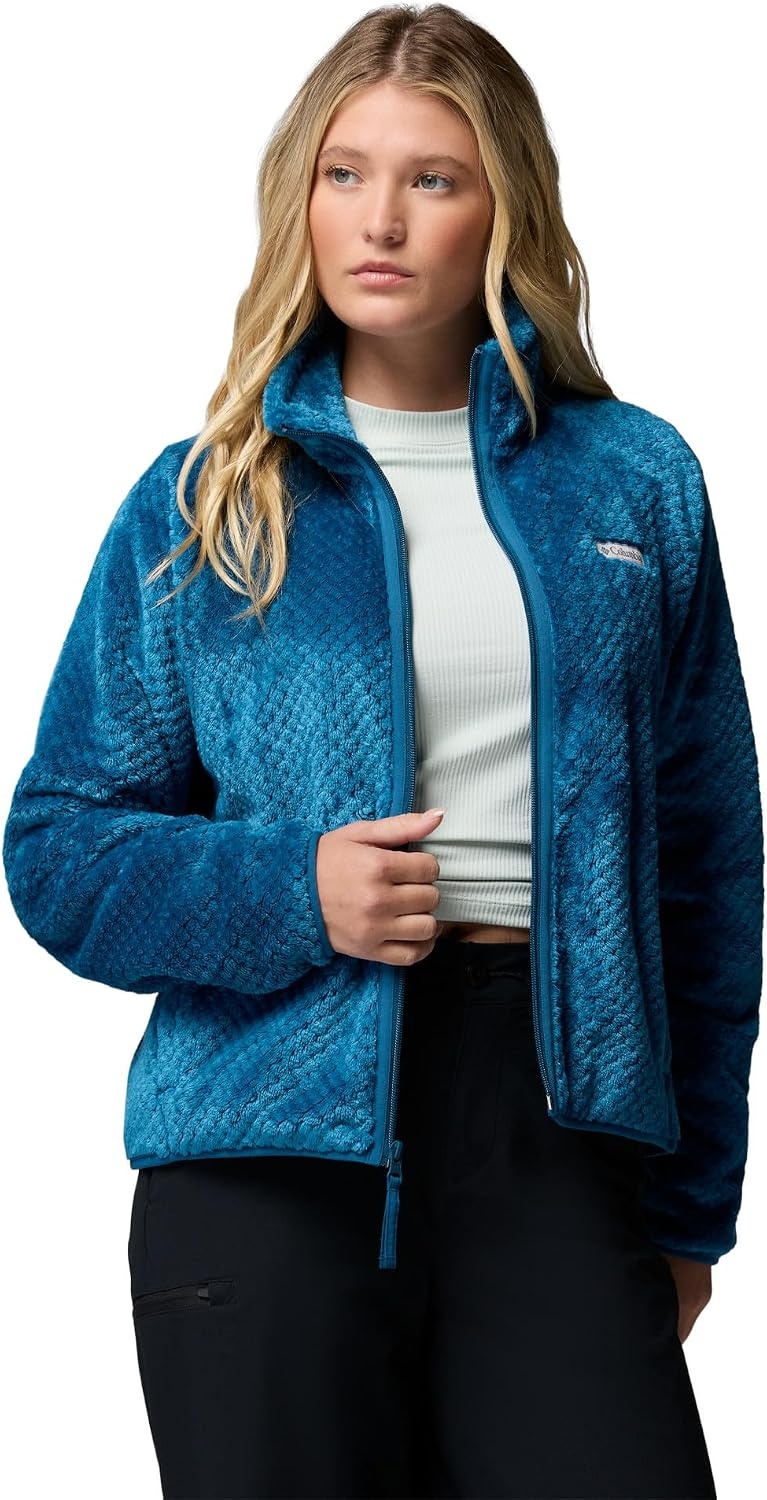 image:imageColumbia Womens Fire Side Reignited Sherpa Full ZipPhoenix BlueDiamond