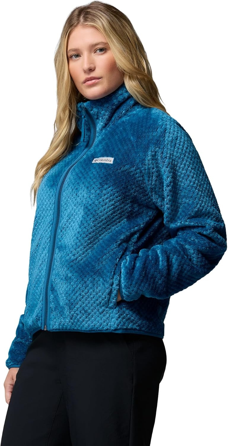 image:imageColumbia Womens Fire Side Reignited Sherpa Full ZipPhoenix BlueDiamond