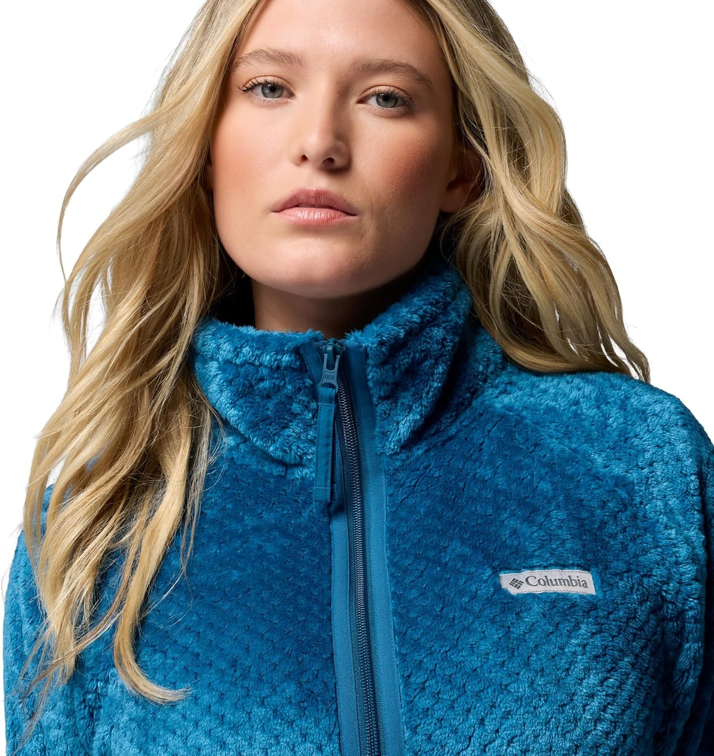 image:imageColumbia Womens Fire Side Reignited Sherpa Full ZipPhoenix BlueDiamond