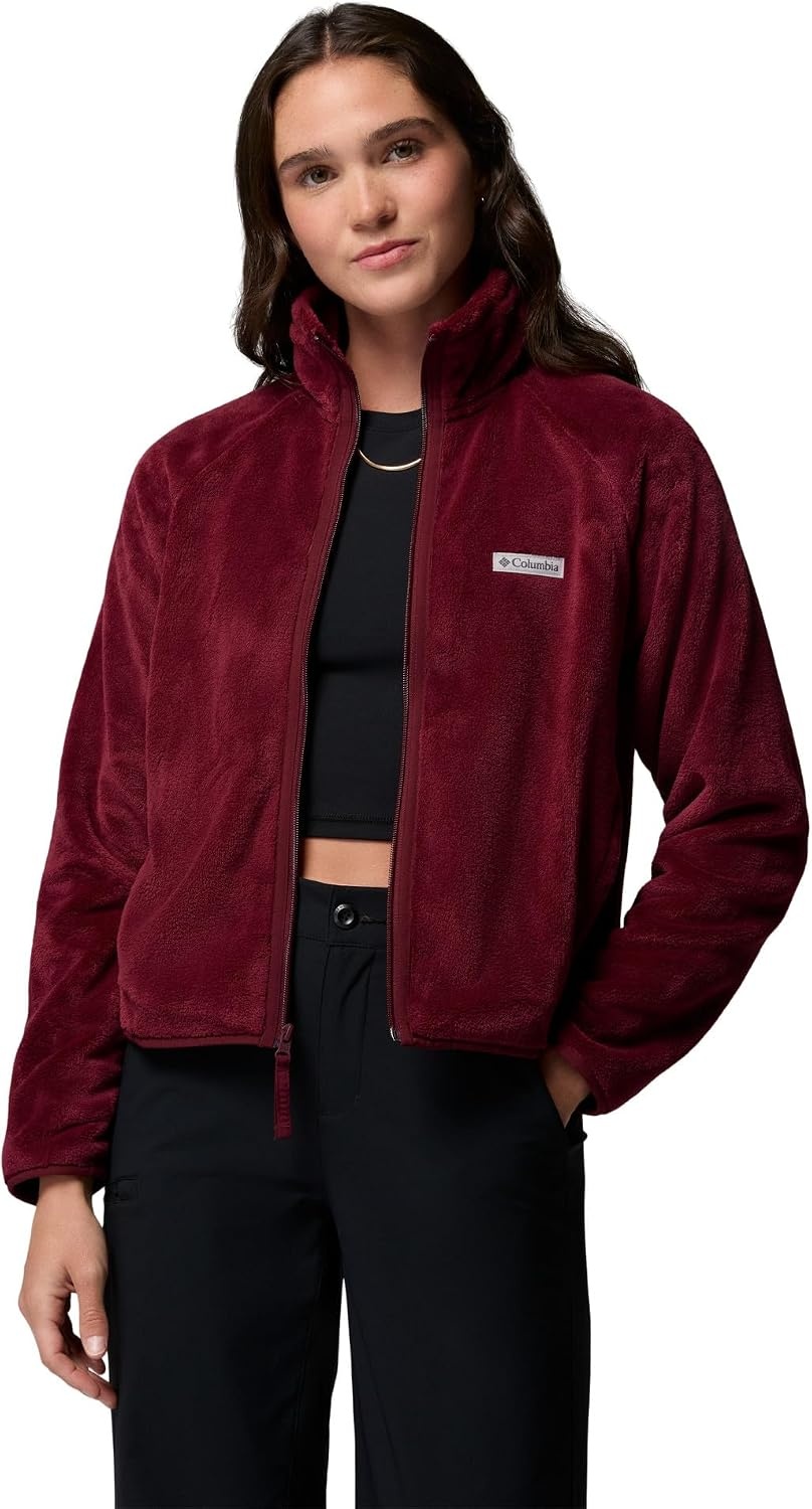 image:imageColumbia Womens Fire Side Reignited Sherpa Full ZipRich WinePlush