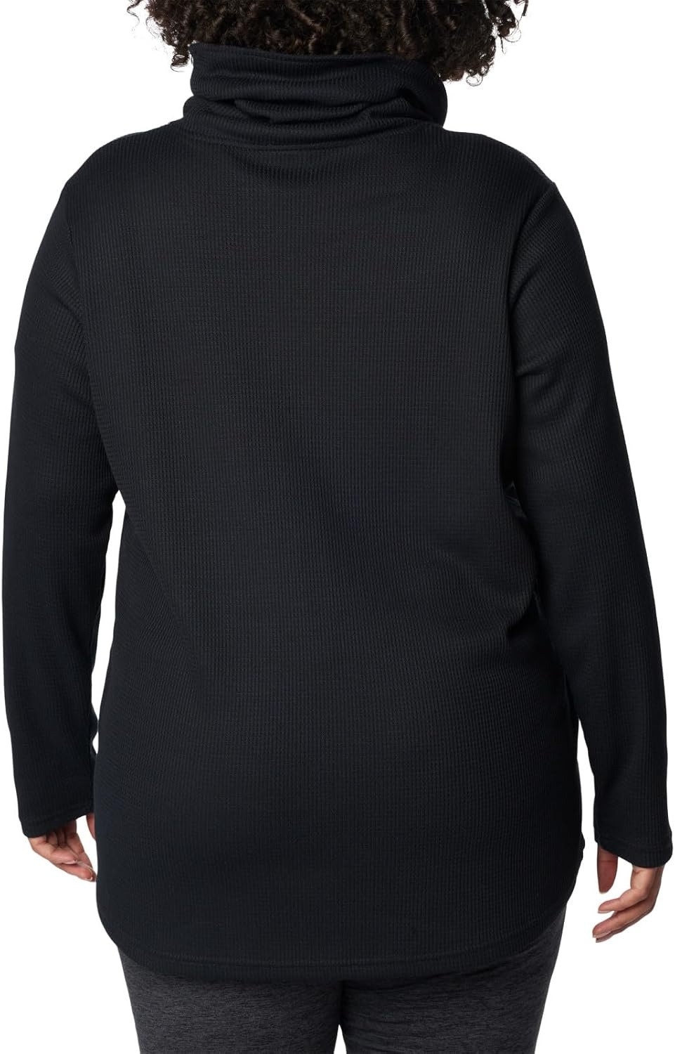 image:imageColumbia Womens Holly Hideaway Waffle Cowl Neck PulloverBlack