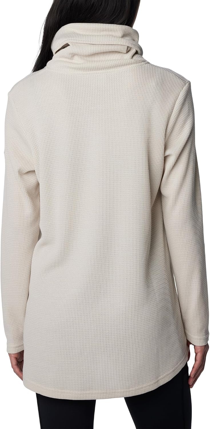 image:imageColumbia Womens Holly Hideaway Waffle Cowl Neck PulloverDark Stone
