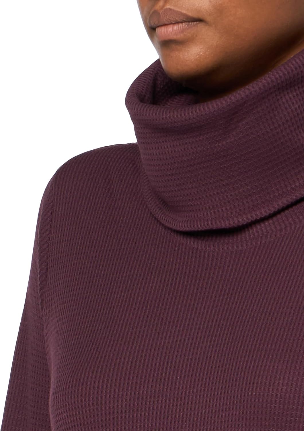 image:imageColumbia Womens Holly Hideaway Waffle Cowl Neck PulloverMoonvista