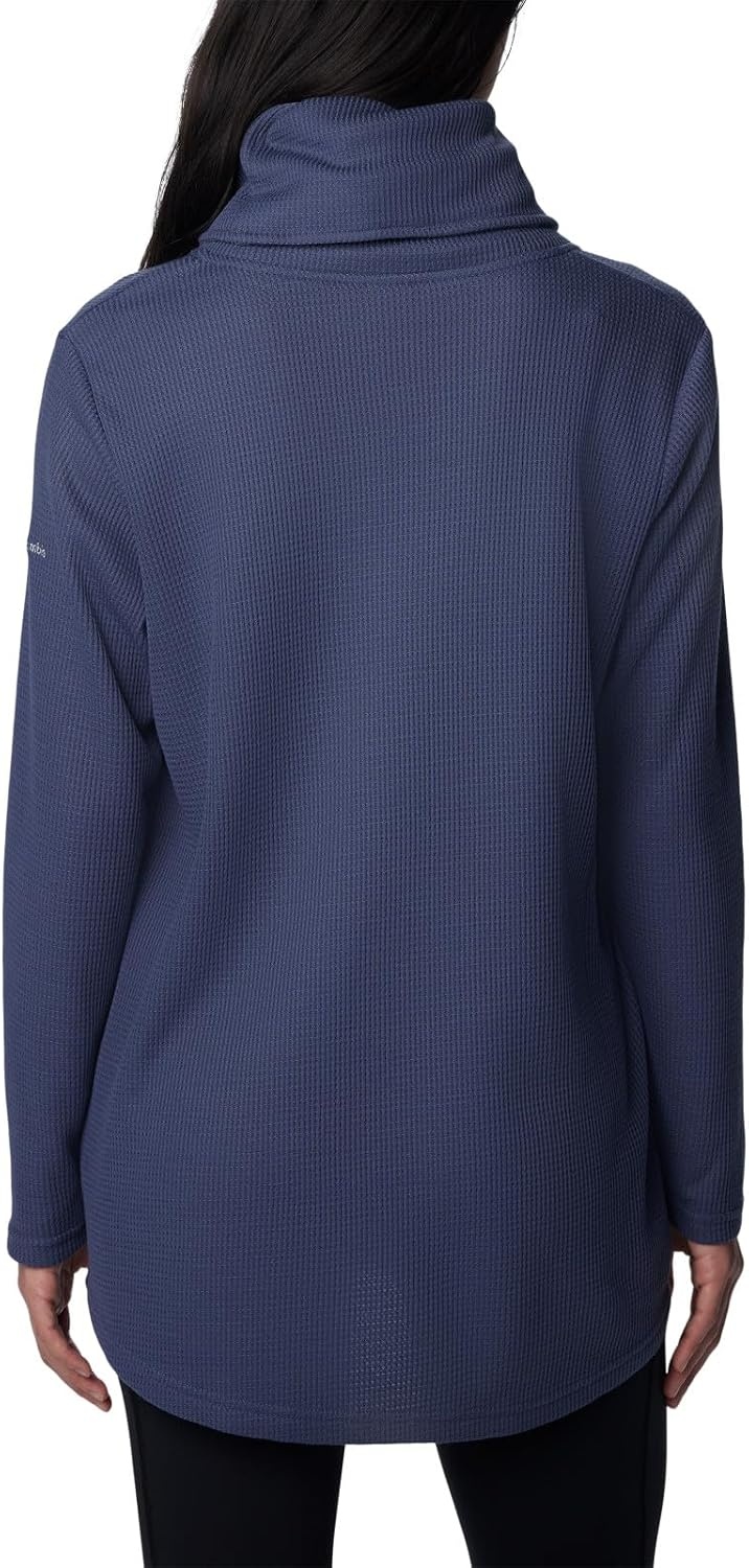 image:imageColumbia Womens Holly Hideaway Waffle Cowl Neck PulloverNocturnal