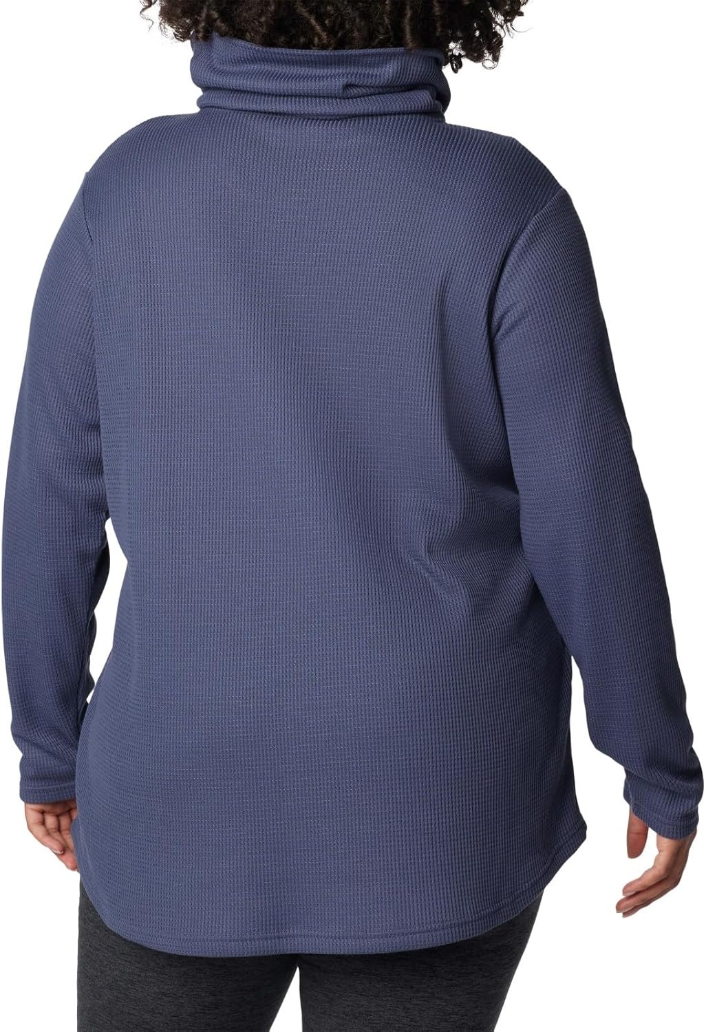 image:imageColumbia Womens Holly Hideaway Waffle Cowl Neck PulloverNocturnal