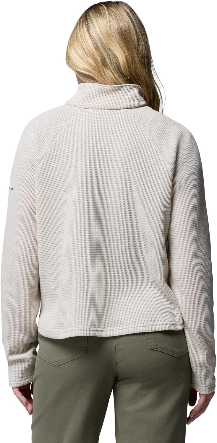 image:imageColumbia Womens Holly Hideaway Waffle Half SnapDark Stone