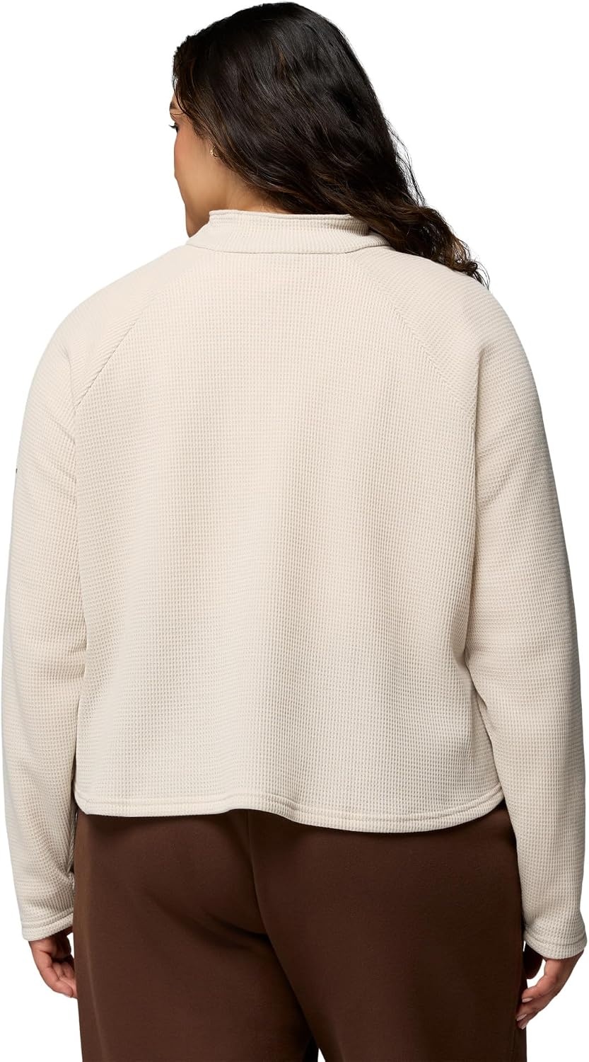 image:imageColumbia Womens Holly Hideaway Waffle Half SnapDark Stone
