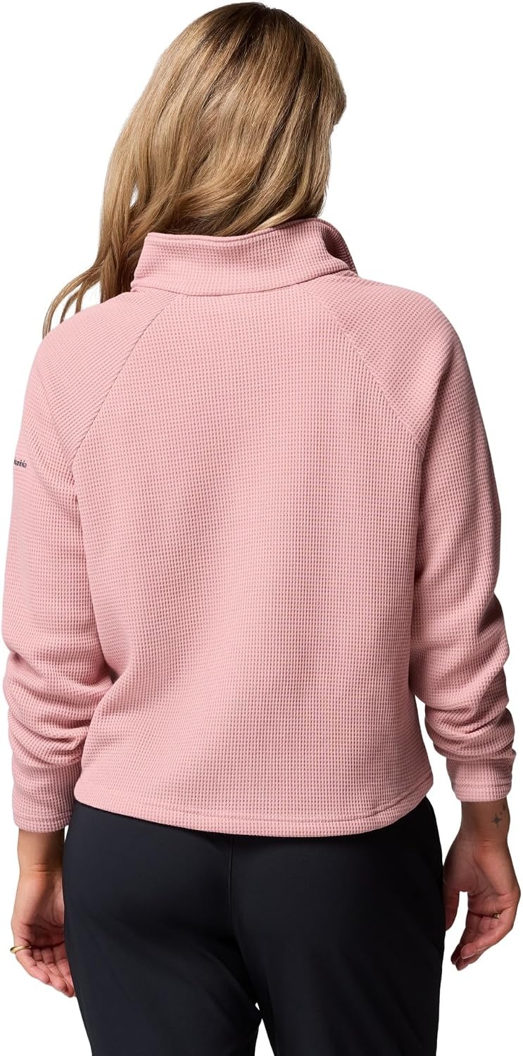 image:imageColumbia Womens Holly Hideaway Waffle Half SnapEraser Pink