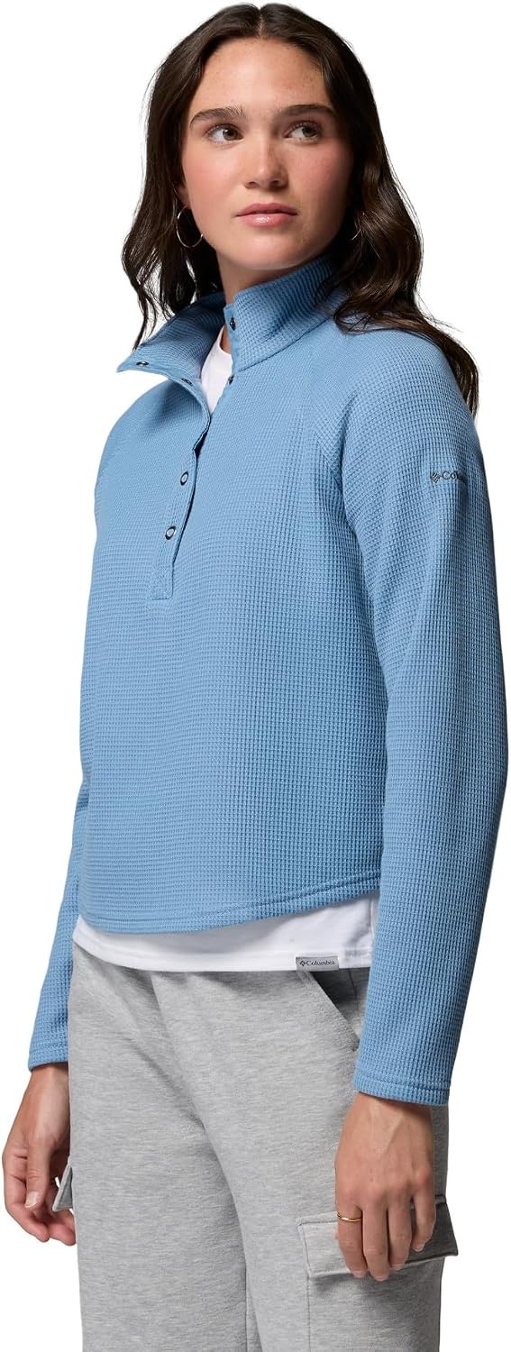 image:imageColumbia Womens Holly Hideaway Waffle Half SnapRainy Day