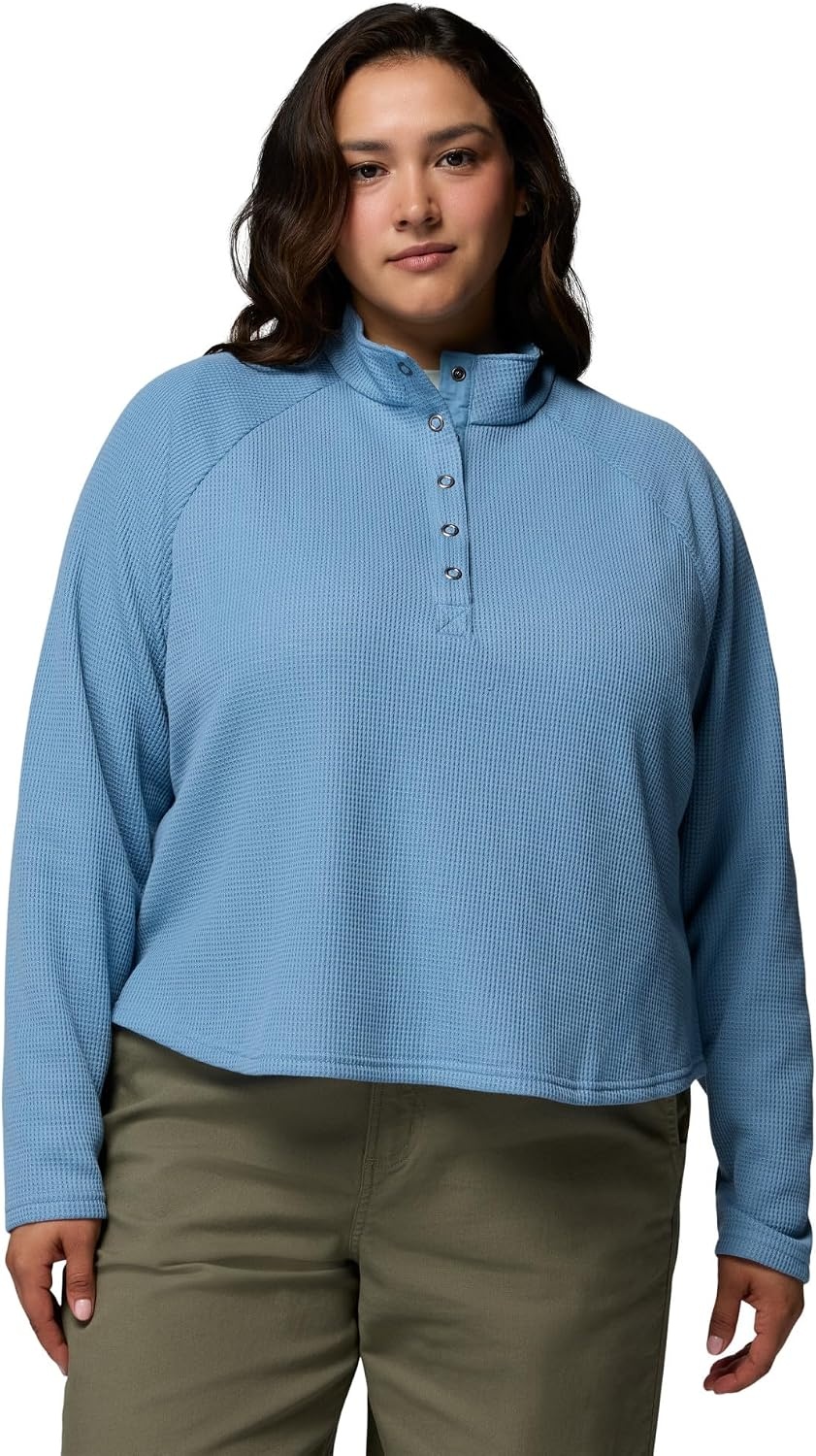 image:imageColumbia Womens Holly Hideaway Waffle Half SnapRainy Day