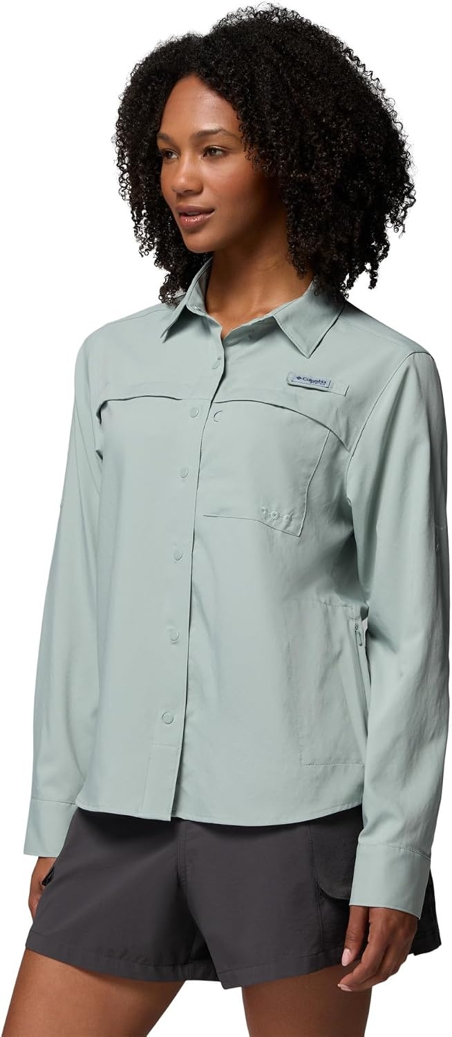 image:imageColumbia Womens PFG Castback Woven Long SleeveNiagara