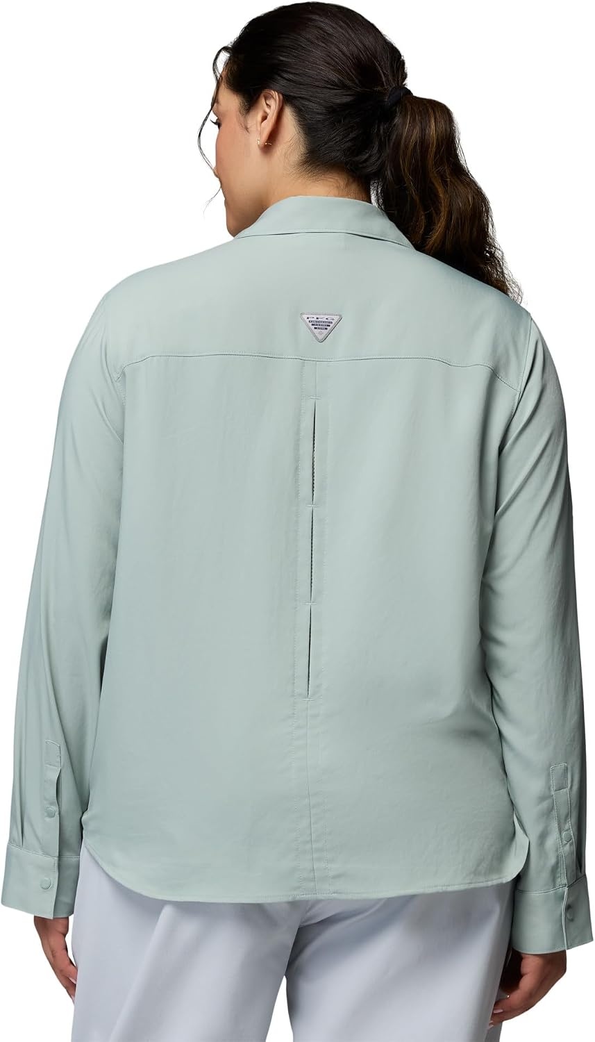 image:imageColumbia Womens PFG Castback Woven Long SleeveNiagara